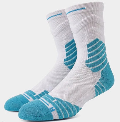 Mens Mid Length Sweat Resistant Non-Slip Training Socks