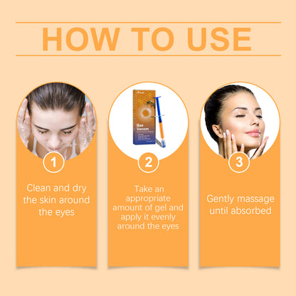 Ximonth Bee-Venom Eye Firming Gel Improves Eye Bag Moisturizing And Anti-Wrinkle Skin Care Moisturizing Gel