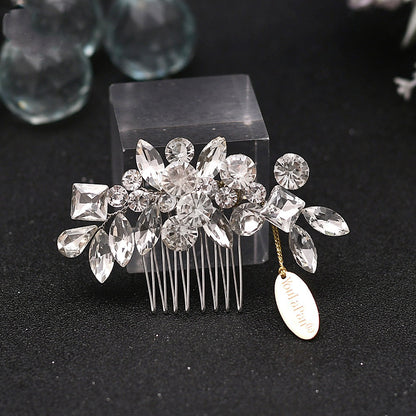 Hair Accessories Rhinestone Styling Decorative Hairbrush