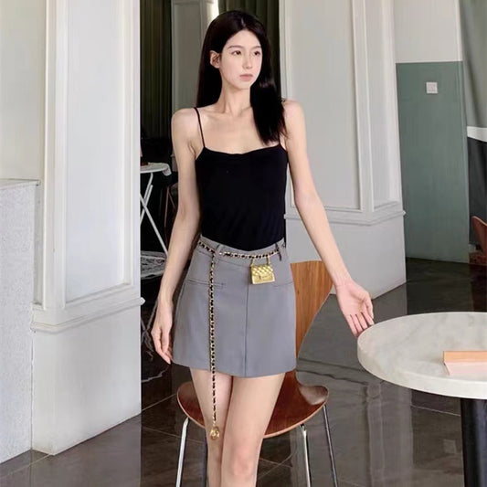 Xiao Xiang Feng Metal Chain Waist Chain With Sweater Skirt Decoration Waist