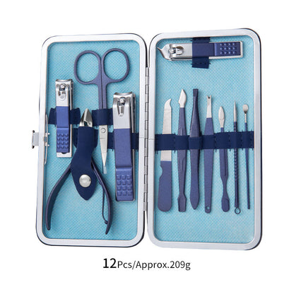 18-piece Manicure Beauty Set Stainless Steel Nail Clippers Beauty Tools