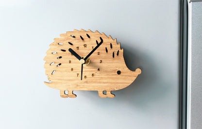 Refrigerator Clock Message Sticker Wall Clock