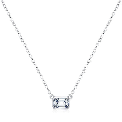 S925 Sterling Silver Minimalist Necklace For Women