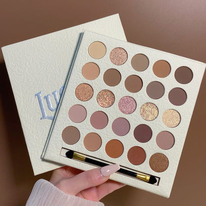 Unswerving Pledge Eyeshadow Palette Sequin Waterproof Blush Matte