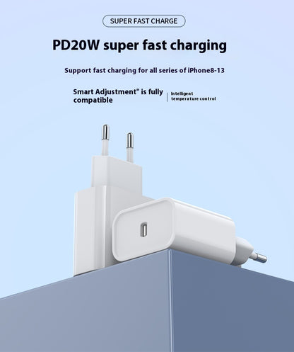 GRS GS Certification 20W European Standard Fast Charge Charging Plug