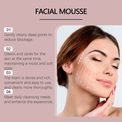 Rice Water Cleansing Mousse Gentle Cleansing Cutin