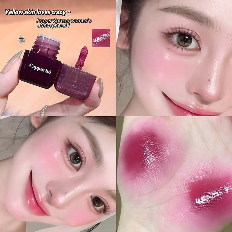 Mini Sweet Face Ice-Translucent Nude Moisturizing Natural Radiance Blush Liquid