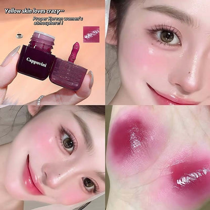 Mini Sweet Face Ice-Translucent Nude Moisturizing Natural Radiance Blush Liquid