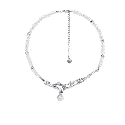 New Lava Irregular Pearl Necklace For Women