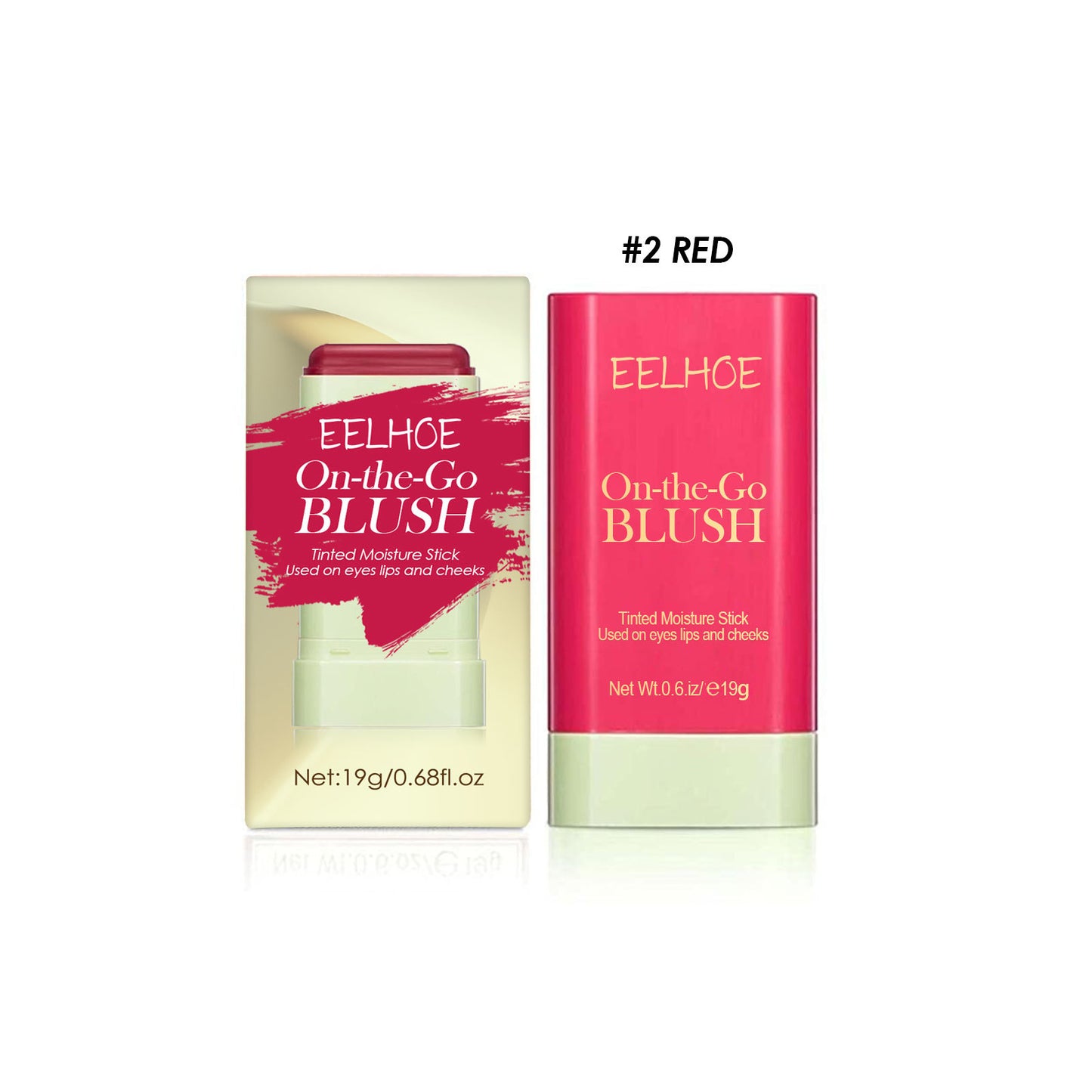 Brightening And Repairing Three-dimensional Highlight Delicate Waterproof Multifunctional Blush Stick