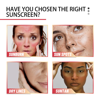 Hoygi Bio Sun Stick, Protect Stains And Wrinkles Outdoor UV Firming And Brightening Skin Moisturizing Light And Gentle