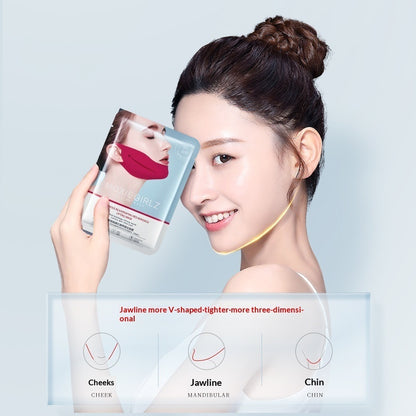 Firming Lifting Ear-Loop Hydrogel Mask For A Slimmer V-Shaped Face