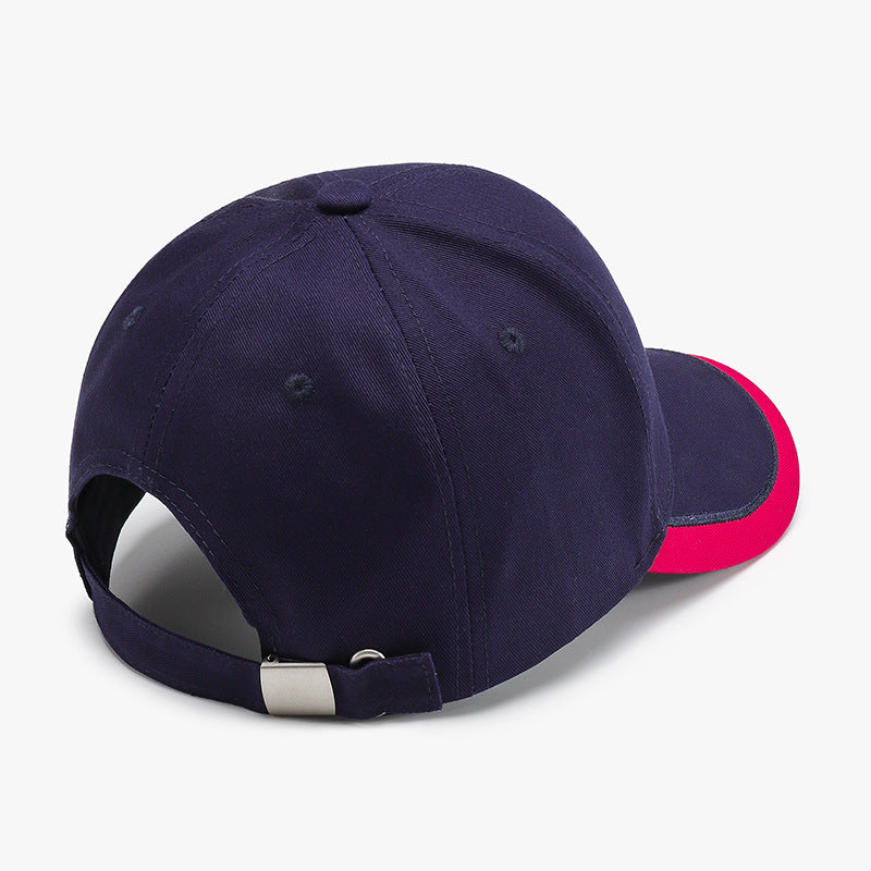 Letter Three-dimensional Embroidery Hard Top Big Head Circumference American Baseball Cap