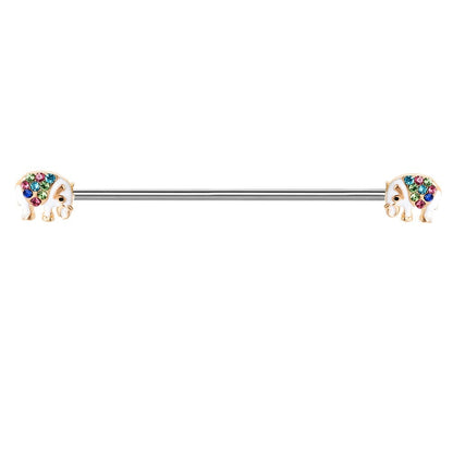 Ear Bridge Nail Industrial Long Brush Holder Puncture