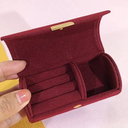 Claimond Veins Jewelry Rings Ear Studs Ornament Storage Box