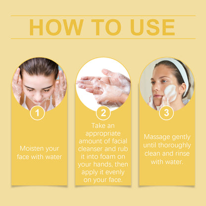 OUHOE Salicylic Acid Cleanser, Moisturizing Gentle Moisturizing Oil Control Cleanser Thick Foam Moisturizing And Not Tight