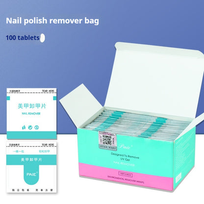 Remover Nail Art Disposable Nail Polish Remover Phototherapy Plastic Tools