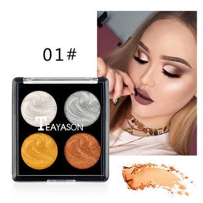 4-color Baking Highlighting Powder Repairing Cake Brightening
