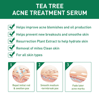 Tea Tree Oil Facial Skin Cleaning And Repair