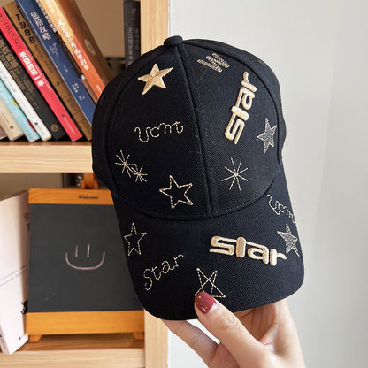 Lovers Wild Casual Sun-proof Face-looking Small Peaked Cap For Men