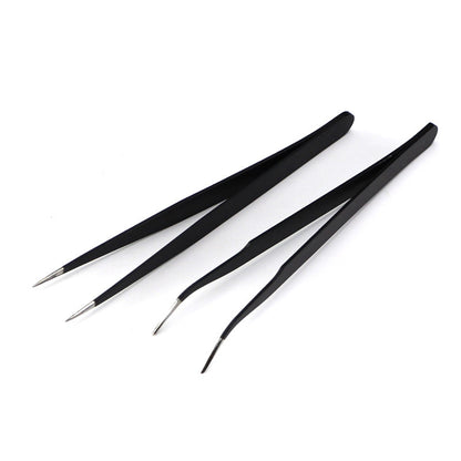 Parts Repair Holder Thickened Metal Tweezers