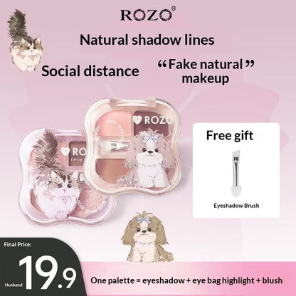 Eyeshadow Palette For Defining And Enhancing The Sleepy Cat Eye Area