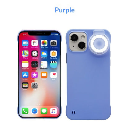 Fill-light Phone Case Ring Selfie Beauty LED Halo
