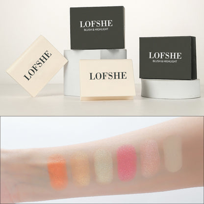 Long-lasting Makeup And Gradient Blush All-in-one Palette