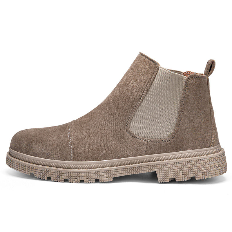 Slip-on Gao Banglun Retro Boots Men