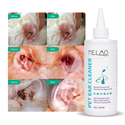 Pet Ear Cleaning Liquid 237ml Cat And Dog