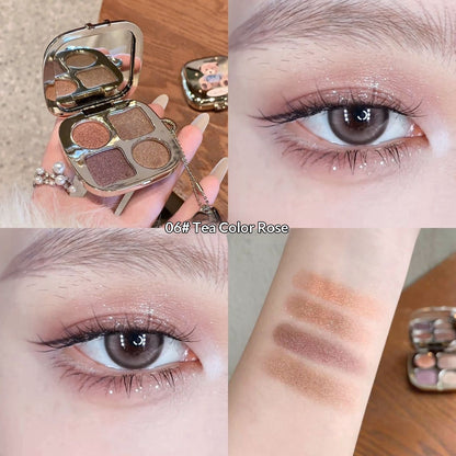 Gentle Eyeshadow Palette With Natural Vibrant Colors That Dont Fallout