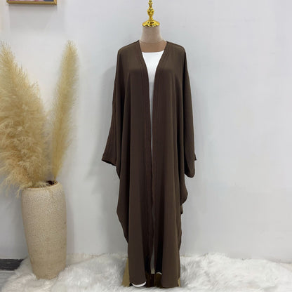 Embroidered Lace Dress Robe