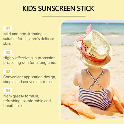 Children's Protective Stick UV Light Refreshing Not Sticky