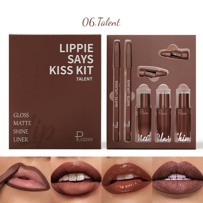 Lip Liner Suit Matte Water Light Pearlescent
