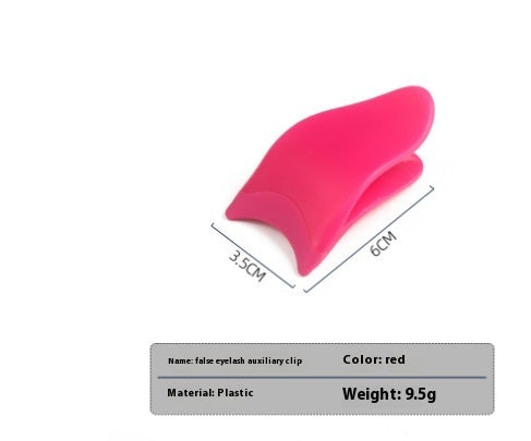 Eyelash Auxiliary Clip Plastic Tweezers