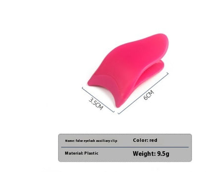 Eyelash Auxiliary Clip Plastic Tweezers