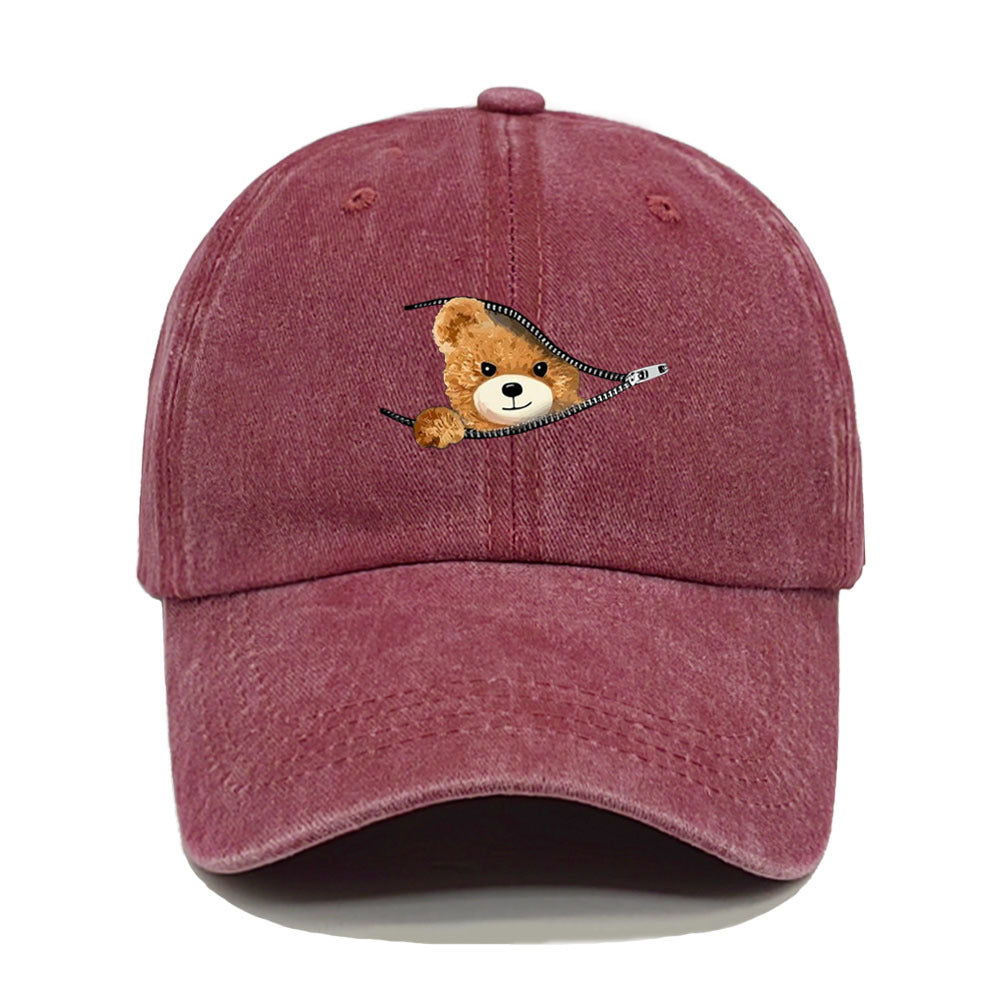 Cotton Retro Washed Sun Outdoor Fishing Hat