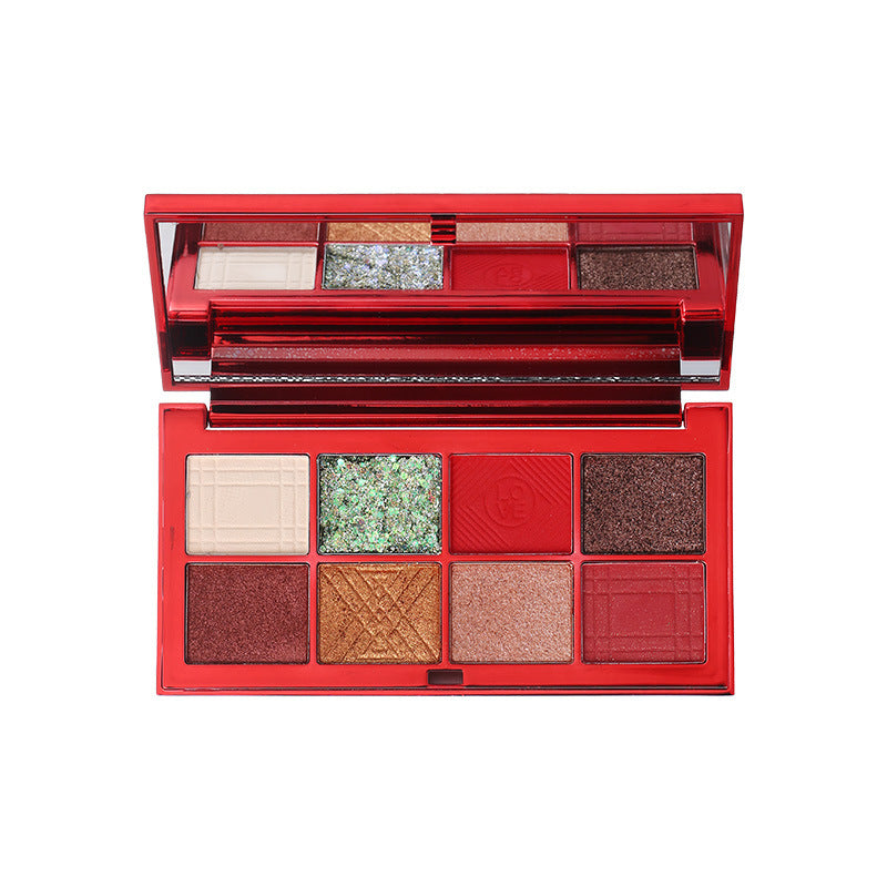 Eyeshadow Palette Eight Colors Rose Matte