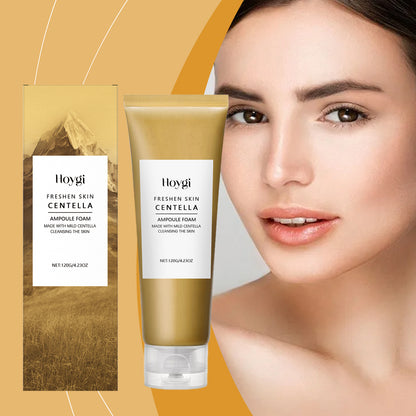 Hoygi Centella Asiatica Moisturizing Facial Cleanser, Gently Cleanses The Skin, Refines Pores, And Refreshes And Moisturizes The Face